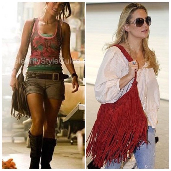 COPY - JJ winters suede fringe bag - Picture 9 of 14
